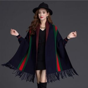 Elegant Multicolor Women's Kimono Sweater